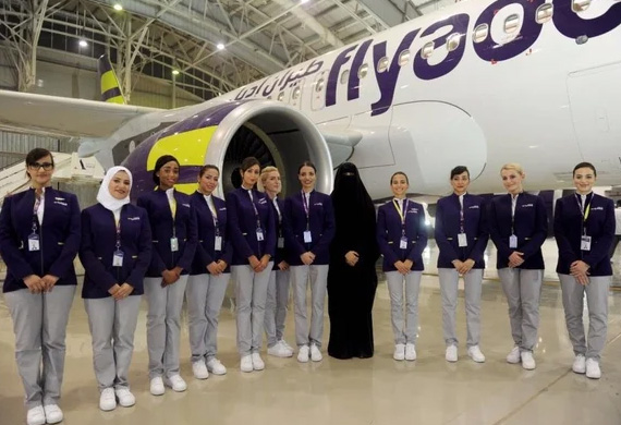 In a first, Female-Only Crew Operates Aircraft in Saudi Arabia