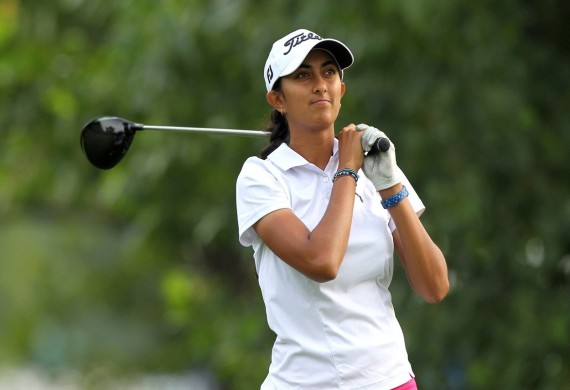 Brilliant Start by Aditi Ashok in Women's Golf, placed second with World No. 1 Nelly Korda