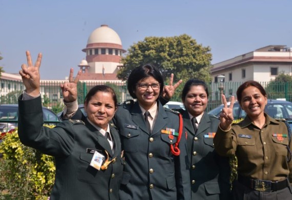 In the Army, 557 women officers have been given permanent commissions