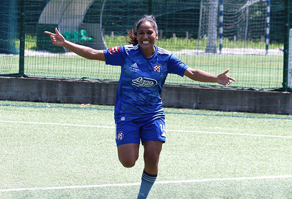Jyoti Chauhan becomes First Indian Footballer to Score a Hattrick in Europe